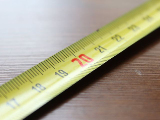 Image of a measuring tape