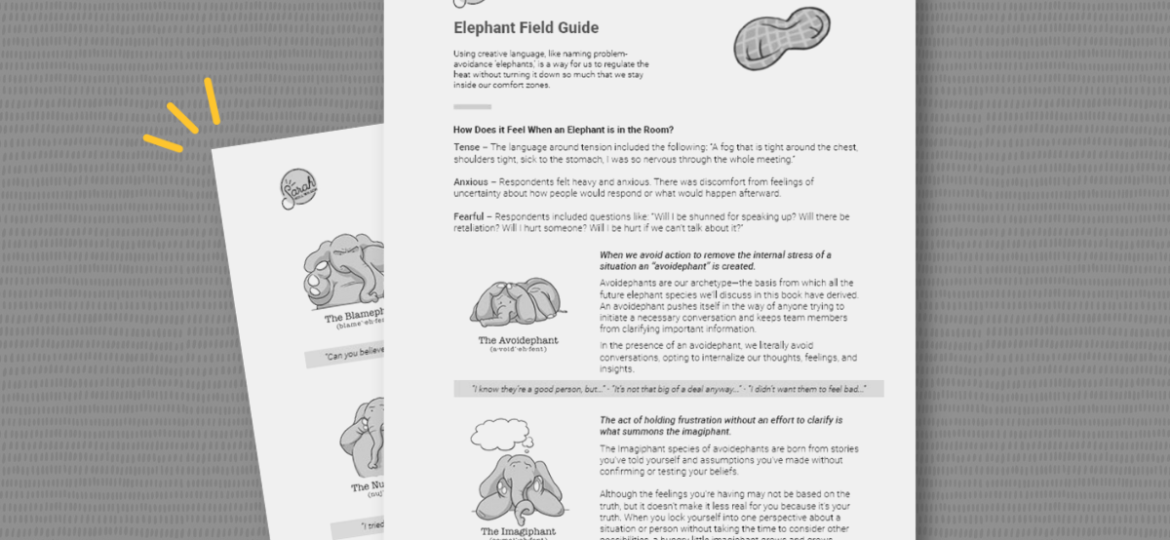 how to identify an elephant in the room